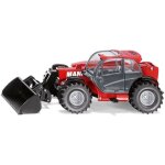 Chariot tlescopique manitou mlt 840 - siku - chelle 1 / 32 - rouge gris et noir