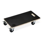 Chariot de transport - relaxdays - 400 kg - roues pivotantes - antid�rapant - 115 x 58 x 30 cm