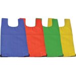 Chasuble nylon sporti france - jaune - xs