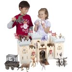 Chteau en bois papo - chteau du matre des armes - pour enfant  partir de 3 ans