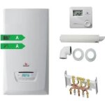 Pack chaudiere gaz murale themaplus condens f25 saunier duval dosseret + ventouse + thermostat Pack chaudiere gaz murale themaplus condens f25 saunier duval dosseret + ventouse + thermostat