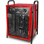 Chauffage lectrique de chantier soufflant 9kw 400v portable mw tools