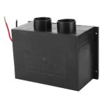 Chauffage de voiture - universel - 12v 600w - silencieux - dgivrage rapide - interrupteur double vitesse ...