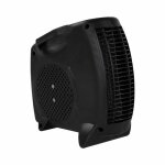 Chauffage compact vertical / horizontal 2000w thinia home. noir