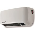 Chauffage soufflant electrique 2000w c�ramique mural / a poser avec t�l�commande & thermostat salle de ...