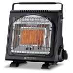 Chauffage  gaz portable piezo 1700w  cartouche systmes scurit intgrs autonomie 2h30 kemper