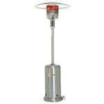 Chauffage mobile au gaz propane sovelor brasilia mi - gris - 20 m2 - contrle de flamme