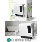 Chauffage de salle de bains 20m2 2000 w thermostat rglable 2 modes de chauffage ip22