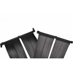 Chauffage solaire de piscine vidaxl - panneau 80x620 cm - noir - augmente la temprature de leau jusqu ...