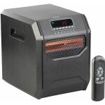 Chauffage soufflant infrarouge1500w avec minuteur et tlcommande : lv - 900. ir