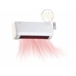 Chauffage soufflant mural compact avec tlcommande 2000 w