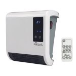 Chauffage soufflant - niklas - trendy numrique programmable - 2 puissances - chauffe jusqu 20 m - ...
