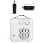 Chauffage soufflant - techwood - 2000w - 4 positions - blanc - s�curit� de basculement