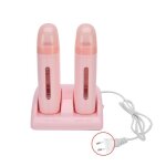 Chauffe - cire - omabeta - rchauffeur de cire dpilation - double chauffage - 40w - 100 ml x 2