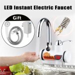 Chauffe - eau instantan lectrique led 220v - robinet mitigeur chaud&froid