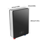 Chauffe - eau instantan� �lectrique vvikizy 6500w pour douche - thermostat de haute pr�cision - �cran ...