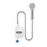 Chauffe - eau instantan - pomme de douche - 3500w - affichage numrique de la temprature lcd