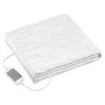 Chauffe - matelas électrique - proficare - wub 3060 - 3 niveaux - 60w - blanc 70x150cm Chauffe - matelas électrique - proficare - wub 3060 - 3 niveaux - 60w - blanc 70x150cm