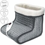Chauffe - pieds lectrique 100w 6 niveaux de temprature lavable botte chauffante minuterie 90min pointure ...
