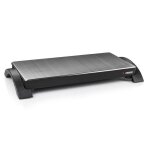 Chauffe - plat lectrique - princess - 312295 - dimensions 20x40cm - corps inox - puissance 1000 watts ...