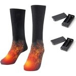 Chaussettes chauffantes Électriques lavables - homme femme - thermiques hiver - noir Chaussettes chauffantes Électriques lavables - homme femme - thermiques hiver - noir