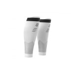 Chaussettes de compression - compressport - r2v2 - blanc / noir - homme - running