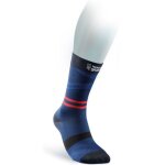 Chaussettes de compression thuasne mi - hautes up activ - noir / bleu / rouge - taille 39 / 42 m pour ...