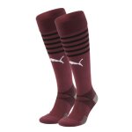 Chaussettes de foot mauve / noir homme puma final socks