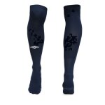 Chaussettes de football - umbro - arrivant au - dessus du mollet - confort et a�ration - bleu