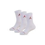 Chaussettes - jordan - crew 3 pack - blanc et rouge - confortables - pour enfant