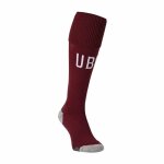 Chaussettes de match - ubb - kombat spark pro - rouge blanc - respirantes - confort optimal