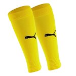 Chaussettes de protection tibia jaune homme puma spiral