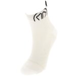 Chaussettes de running - sidas - run anatomic ankle wht - blanc - soutien cheville - look sportif