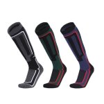 Chaussettes de ski homme - lot de 2 paires - respirantes et thermiques - pointure 40 - 45