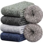 Chaussettes thermiques pour hommes et femmes - 5 paires - taille 35 - 41 - Épaisses et chaudes pour temps ... Chaussettes thermiques pour hommes et femmes - 5 paires - taille 35 - 41 - Épaisses et chaudes pour temps ...
