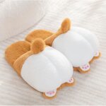 Chaussons animaux drole femme homme hiver maison pantoufles plus chaudes peluche dessin anim adulte ...