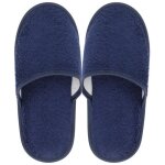 Chaussons de bain - linnea - pure - bleu marine - taille large l du 41 au 43