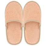 Chaussons de bain pure beige chameau taille small s du 36 au 38