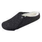 Chausson - birkenstock - zermatt shearling - femme - noir - confort optimal