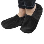 Chaussons chauffants - vivezen - taille 36 au 43 - noir - graines de bl et lavandin