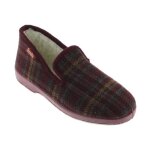 Chaussons confortables victoria cuadros - bordeaux - homme - taille 44 Chaussons confortables victoria cuadros - bordeaux - homme - taille 44