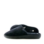 Chaussons - dim - uxela - confort optimal - mousse  mmoire de forme - noir / marine
