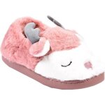 Chausson fantaisie femme - ozabi md8699 - confortable et lgre - semelle antidrapante - mauve