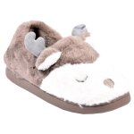 Chausson fantaisie femme - ozabi - md8699 marron - confortable et l�g�re