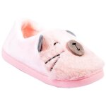 Chausson fantaisie femme - ozabi md8726 - confortable et l�g�re - rose