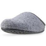 Chaussons femme - camper - wabi - gris - confortable - semelle en caoutchouc