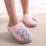 Chaussons femmes hiver maison pantoufles dessin anim chat antidrapant chaud  lintrieur chambre chaussures ...