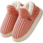Chaussons femme hiver rose - confortables et antidrapants