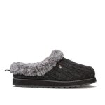 Chaussons - skechers - keepsakes ice angel - gris charbon - confortable  enfiler - mousse  mmoire ...