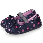 Isotoner chaussons  elastique microvelours multicolor fille